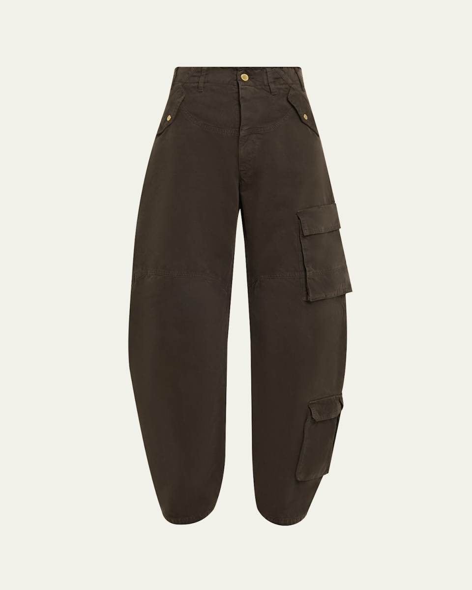 Rosalind Wide-Leg Baggy Cargo Jeans